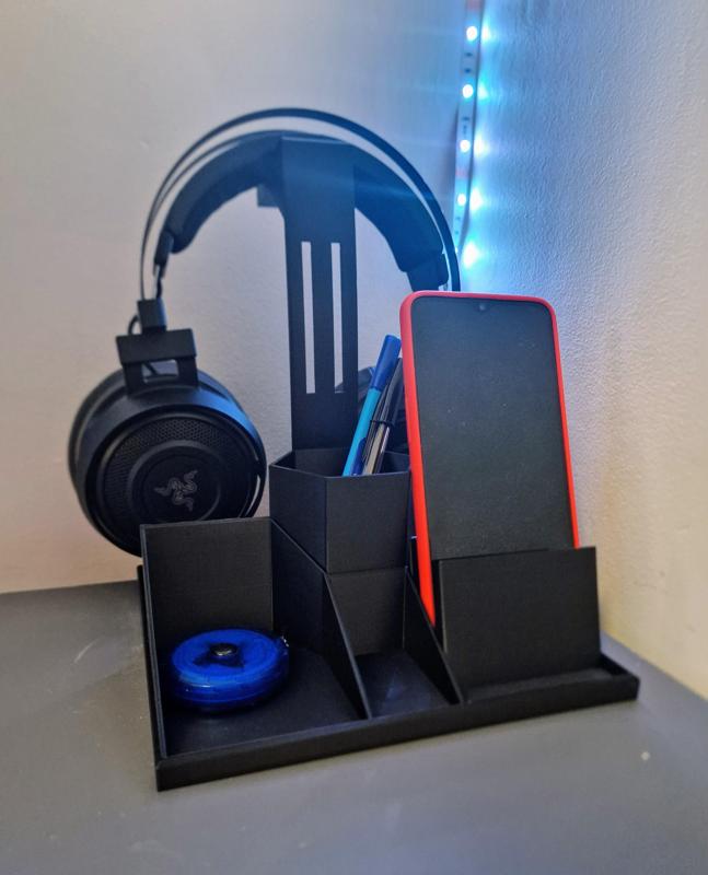 Headphone Stand with storage