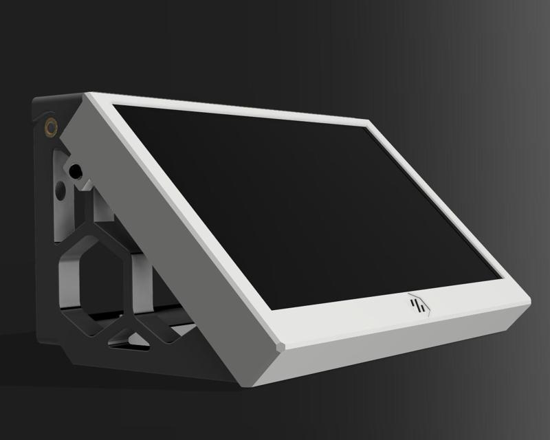 15 Degree Tilting WaveShare 5 Inch DSI Screen Mount For Voron 2.4