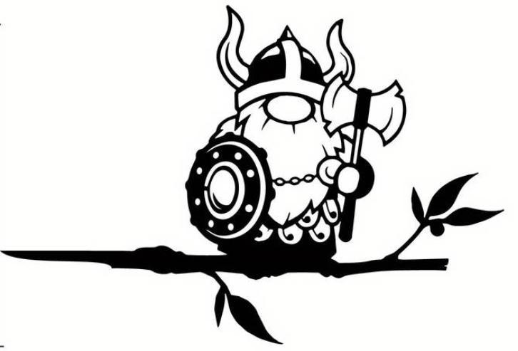 Nordic viking wall decor