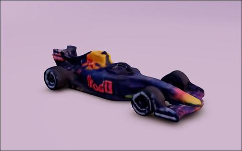 F1 Redbull monospace