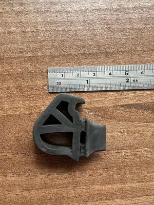 Toyota Aygo Parcel Shelf rubber bumper