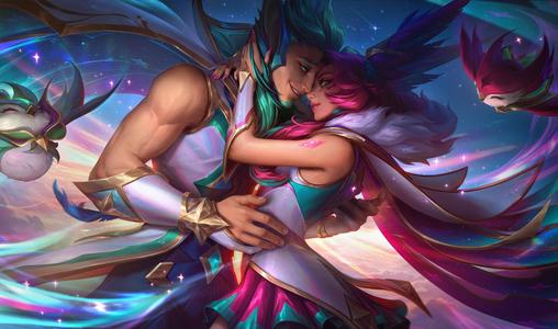 Redeemed Star Guardian Rakan - 12 Variant Print Pack (League of Legends)