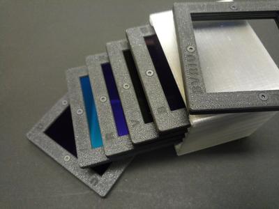 Reduction frame for astronomical filters