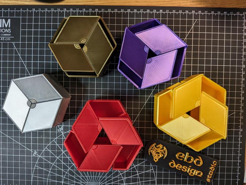 Sliding Hex Box