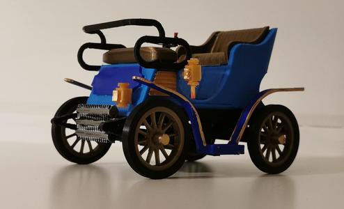 Fiat 3,5 HP year 1899 Disigner Ed van der Heijden.