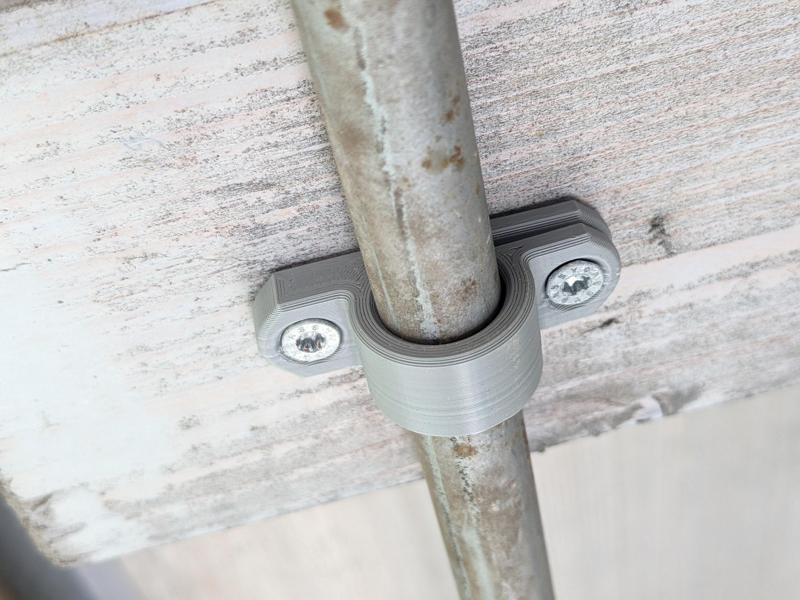 16 mm rod holder + End caps for the rod