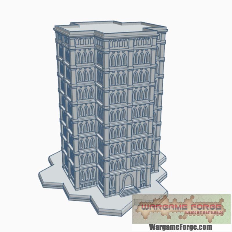 Gothic Building 59 with Hex Base GHB059