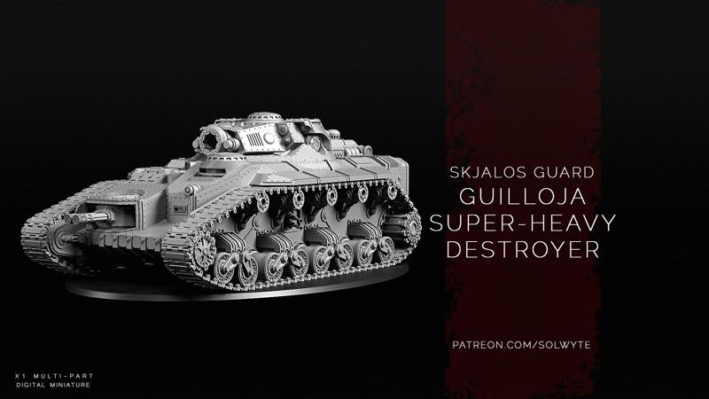 [LEGACY] Skjalos Guard - Guilloja Super-Heavy Destroyer