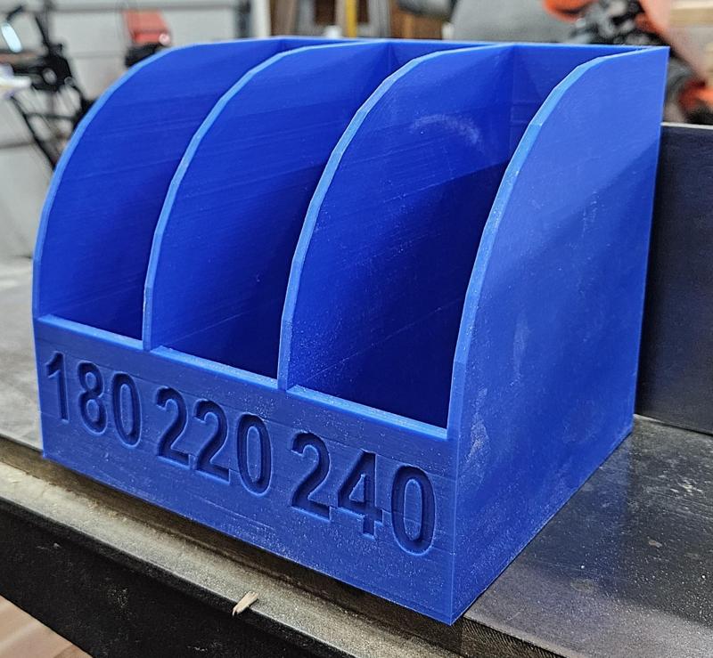 5" Sanding Disc Holders With Labels