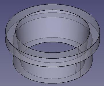 Olympus microscope 71mm/61mm adapter