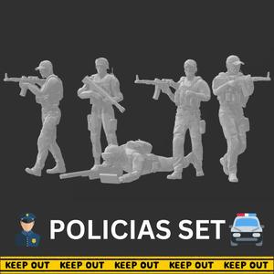 POLICE AND MILITARY SET