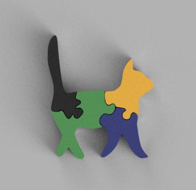 Puzzle Gato cat
