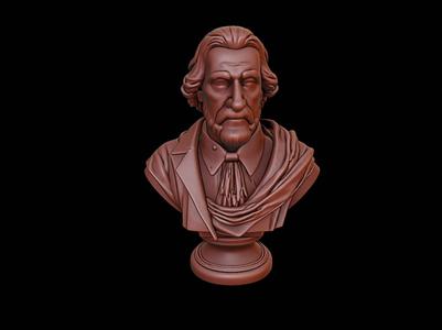 Samuel de Champlain Bust