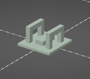 Substation Symbolic #2 (Minimal Low Polygon)