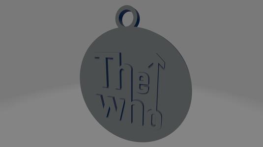 The Who keychain