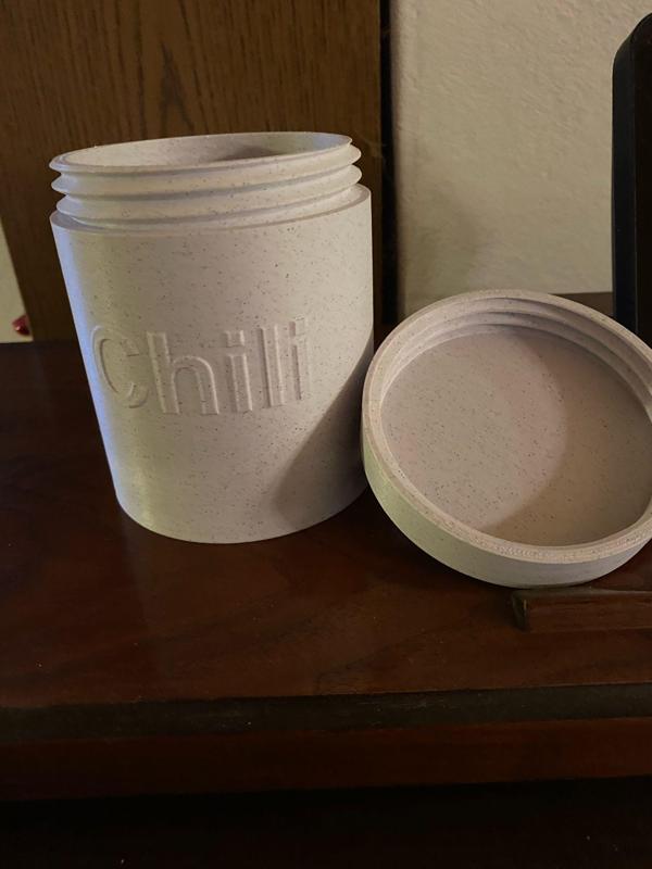 Container with lid "Chili"
