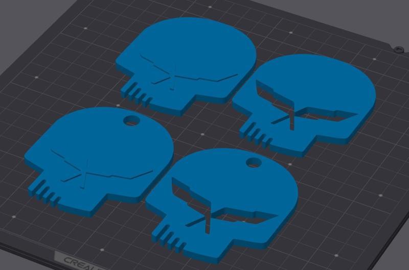 Corvette Skull Token