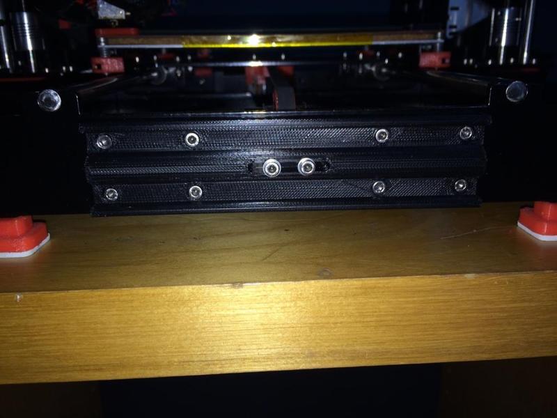 p3steel front and rear strengthening beam with endstop mount