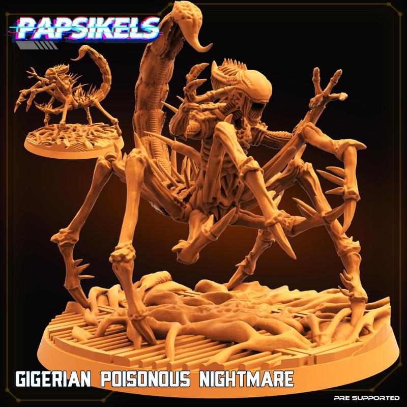 GIGERIAN POISONOUS NIGHTMARE