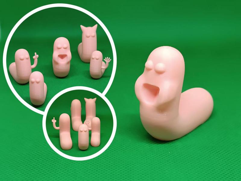 Gang of Worms - Chewie, the gluttonous worm