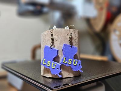 LSU Earrings