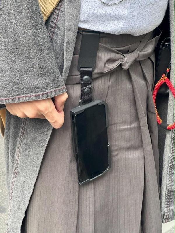 Slide in iPhone holder