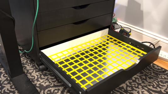 Full extension IKEA ALEX drawer mod