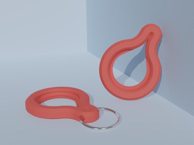 Airtag Keychain Case