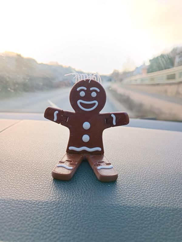 Gingerbread Cookie mit Haaren