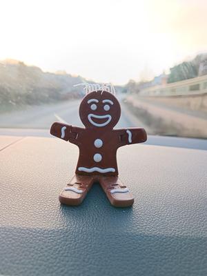 Gingerbread Cookie mit Haaren