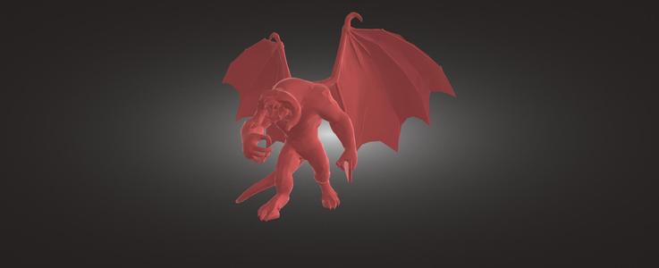 Figurine of a demon