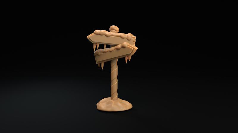 Snowy Sign | PRESUPPORTED | Christmas Advent Calendar