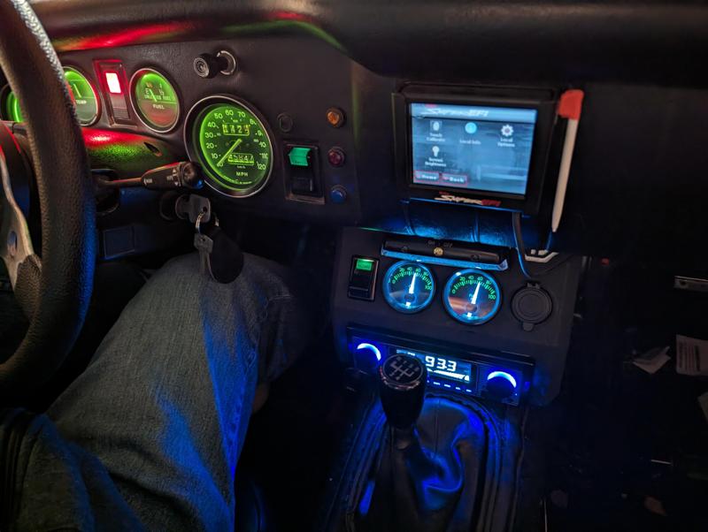 MG Midget/Austin Healey Sprite Center Radio Console