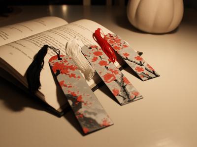 Cherry Blossom - Bookmark Set