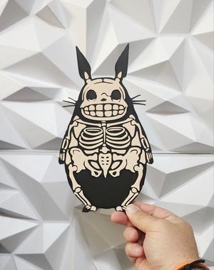 Totoro Skeleton
