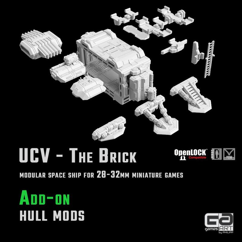 UCV - The Brick Add-on - hull mods
