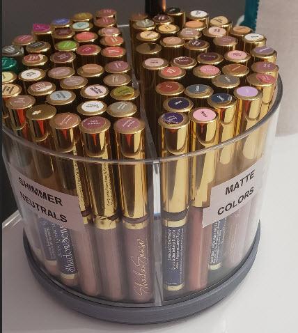 Mini Lazy Susan for Makeup Organizer