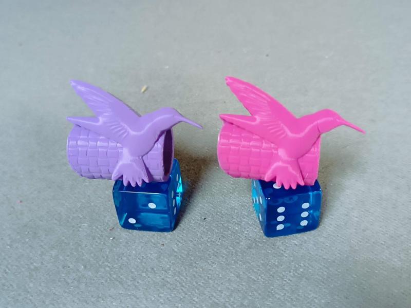 Hummingbird Scarfring for WAGGGS - Pasaáñuelo colibri