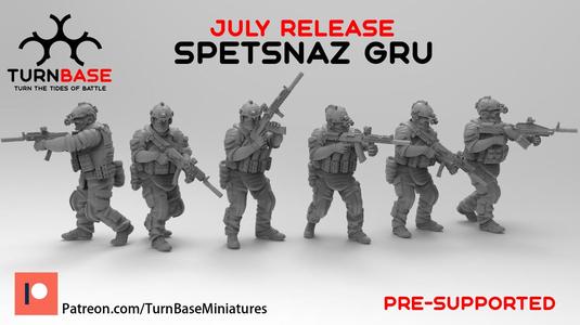 TurnBase Miniatures: Wargames - Spetsnaz GRU