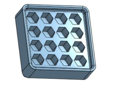 1/4 bit driver holders - gridfinity