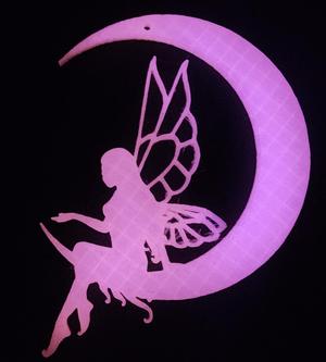Fairy Moon 2 window /wall art