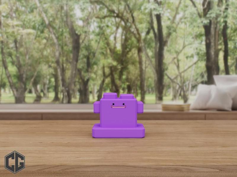 Ditto Pokemon Multicolor