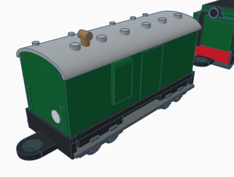 WIP ERTL mini Tasmanian Transport Museum Rolling Stock