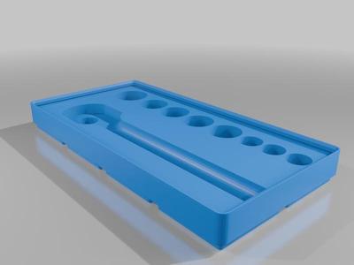 Hex Soket set storage for Gridfinity 
