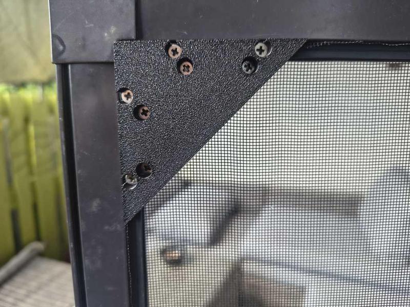 Tesa Insect Screen Comfort Alu inner door handle