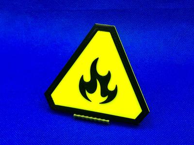 Warning Sign - Fire