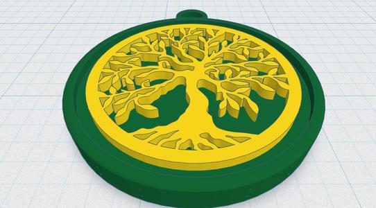 Celtic / Norse - Tree Of Life Pendent 7