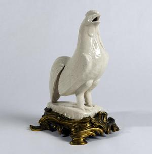 Porcelain Figure Of A Cockerel