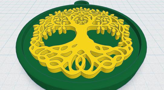 Celtic / Norse - Tree Of Life Pendent 20