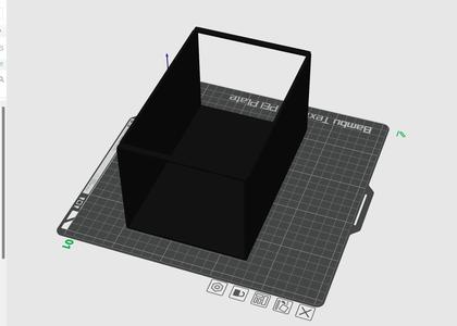 Sweet single printable shelf, perfect for frames or collectables
